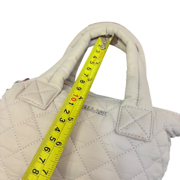 MZ Wallace Micro Sutton Tote In cream - Picture 15 of 16